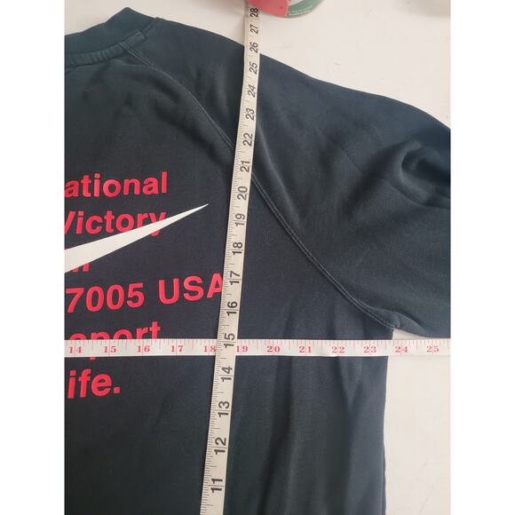 Nike International Double Swoosh Crewneck Sweatshirt - Picture 10 of 11